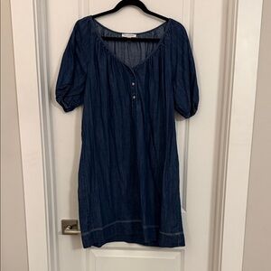 Women's Blue Denim Dress